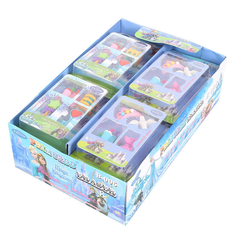 Princess Series Mini Erasers Card