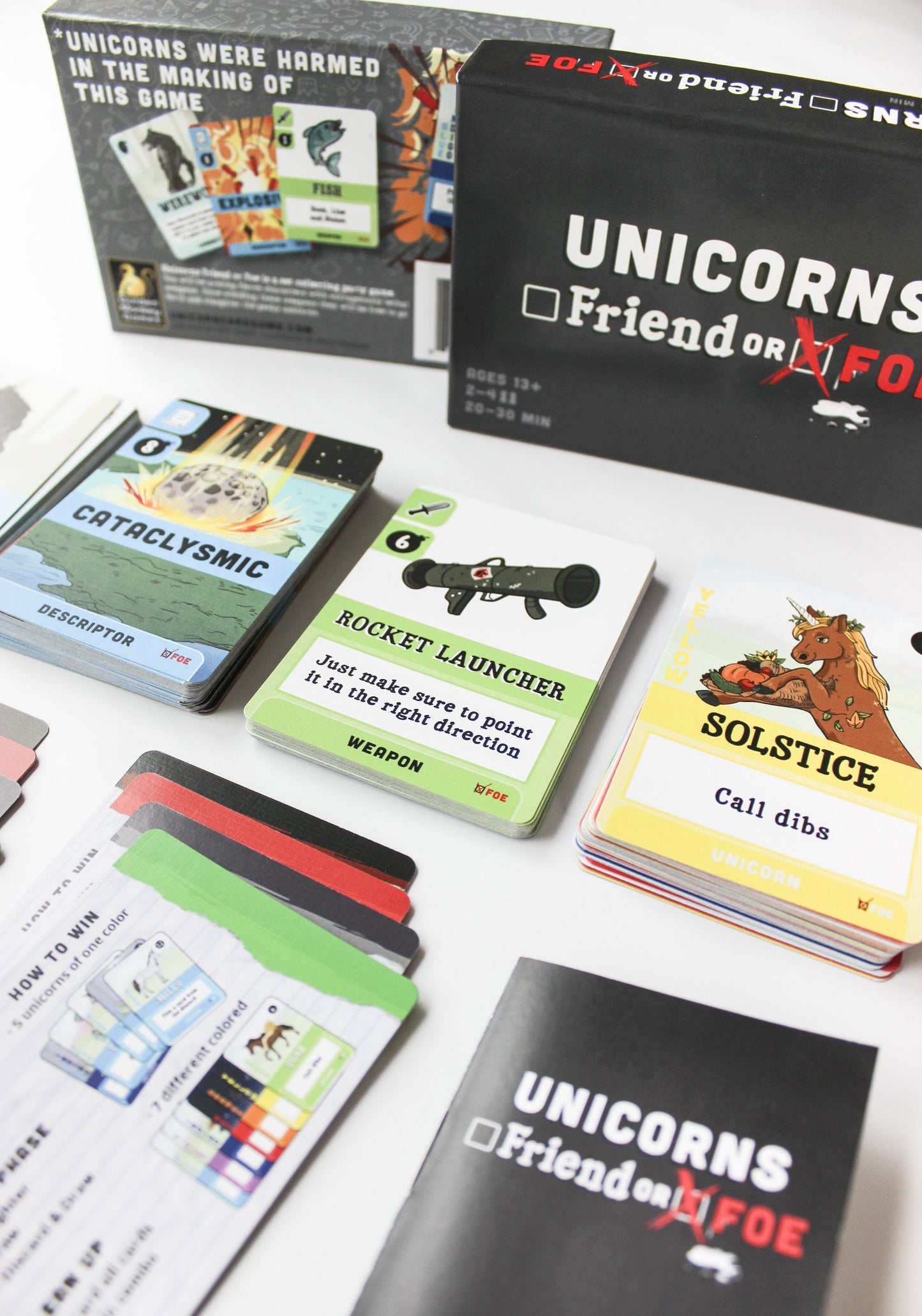 Golden Monkey Games-Unicorns Friends or Foe - Foe Edition-GDN3002