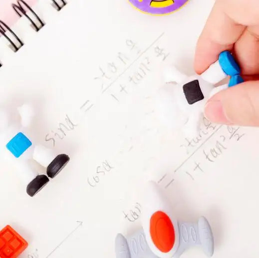 Outer Space Series Mini Erasers Card