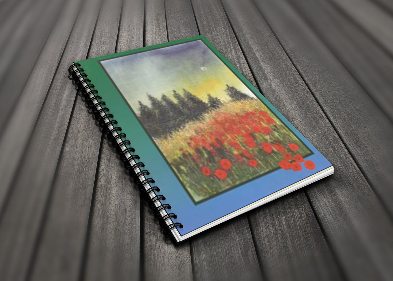 Legacy Bound-Go Wild! Blank Journal - Wildflowers-LBP2502