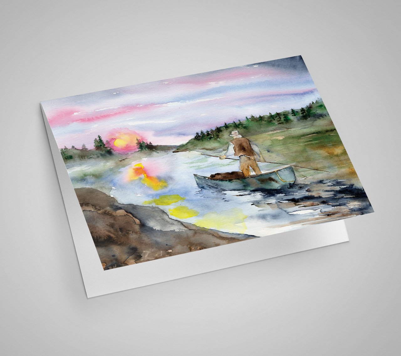 Legacy Bound-Horizon Reflections Blank Card-LBP3113