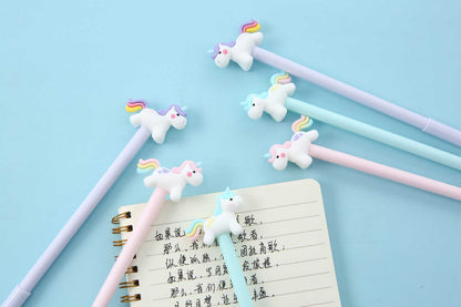 Unicorn Rainbow Tail Gel Pen (Box of 36)