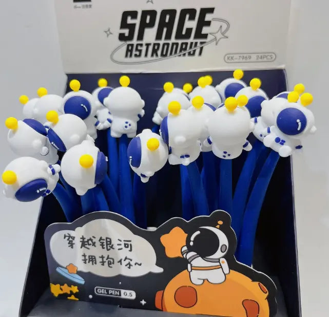 IDAKO-Space Astronaut Wiggle Gel Pen (Box of 24)-