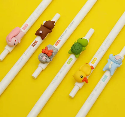 IDAKO-Sweet Dream Cute Animals Retractable Gel Pen (Box of 36)-
