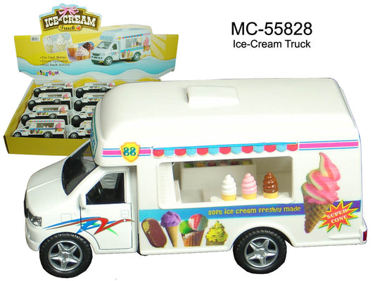 Kinsmart-5" Diecast Ice Cream Truck (12 Pieces)-KS5253D