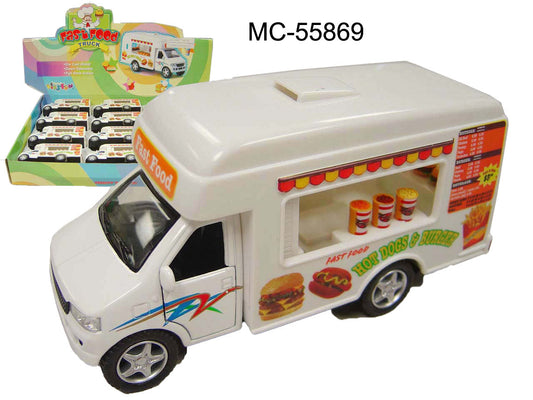 Kinsmart-5" Diecast Fast Food Truck (12 Pieces)-KS5257D