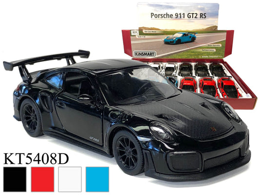 Kinsmart-5" Diecast Porsche 911 GT2 RS (12 Pieces)-KT5408D