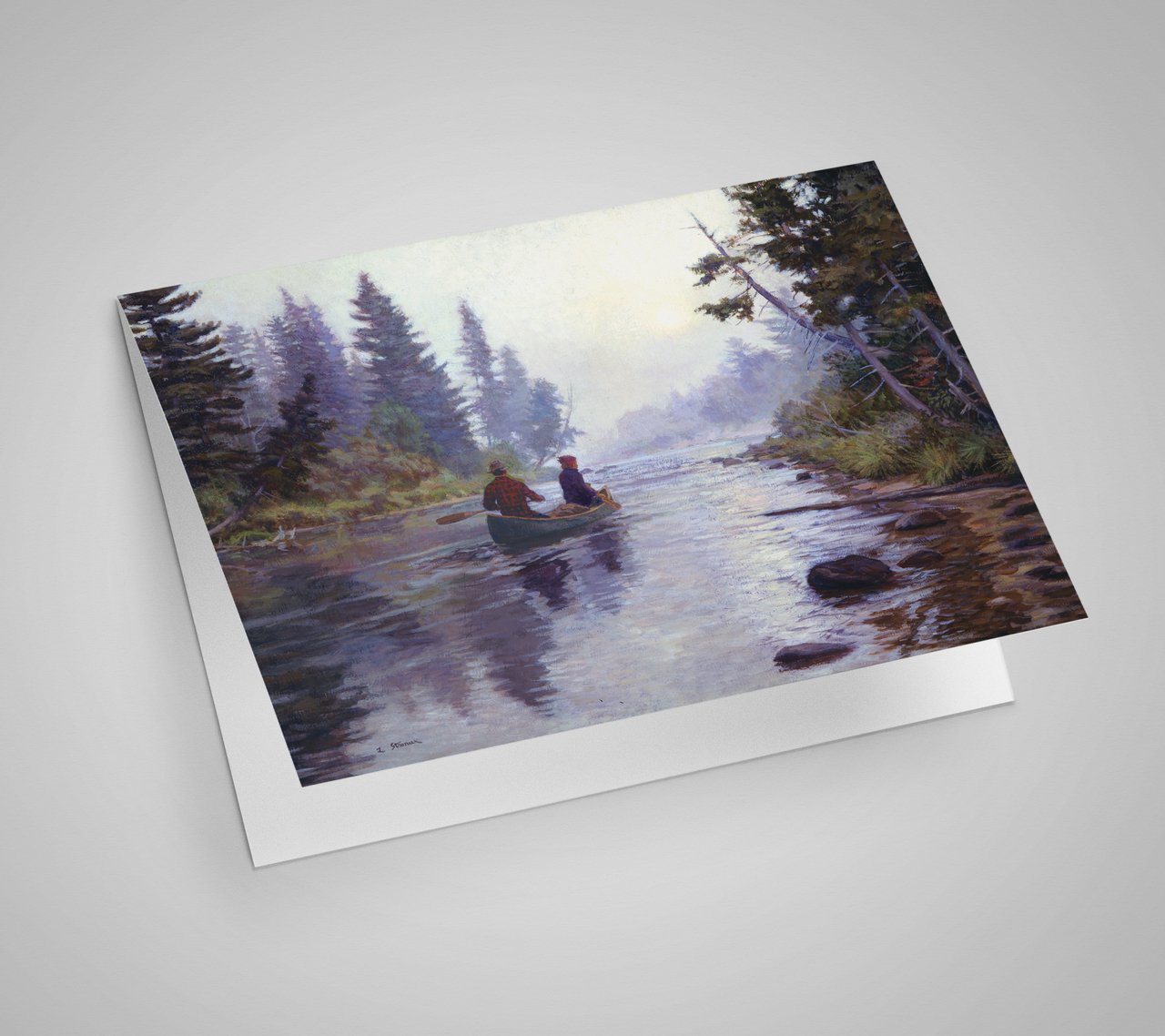 Legacy Bound-The Water Road Blank Card-LBP3120
