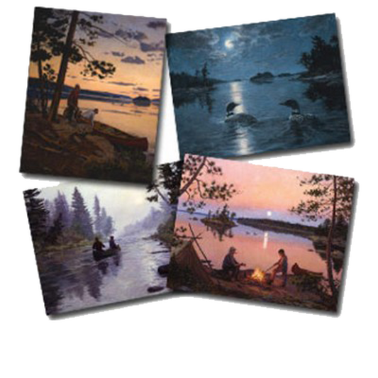 Legacy Bound-Notecards Gift Pack - Old Canoe Country, 12 Blank Notecards-LBP3202
