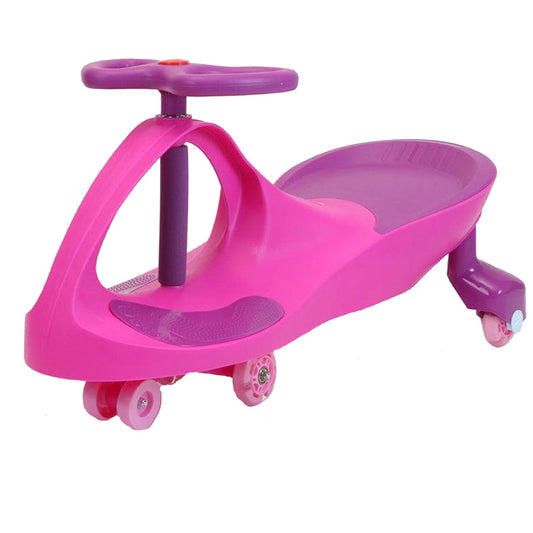 Ride On Wiggle Car - Light-Up Wheels Pink/Purple