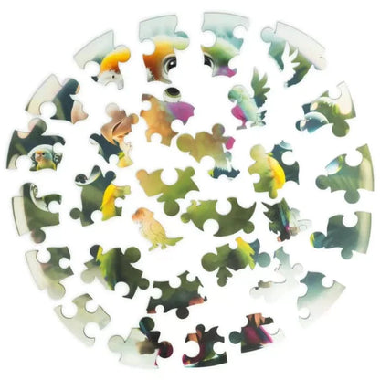 Bubblezz Parrot Wooden Puzzle - 30 Pieces