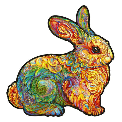 Precious Rabbit Wooden Puzzle - Medium
