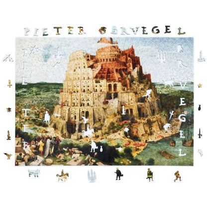 The Tower of Babel Wooden Puzzle - 1,000 Pieces