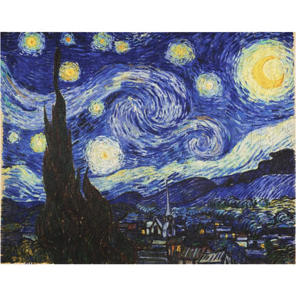 The Starry Night Wooden Puzzle - 1,000 Pieces