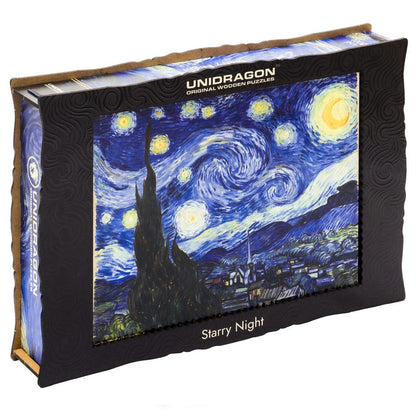 The Starry Night Wooden Puzzle - 1,000 Pieces