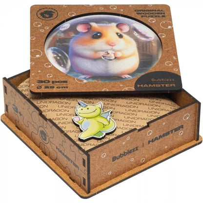 Bubblezz Hamster Wooden Puzzle - 30 Pieces
