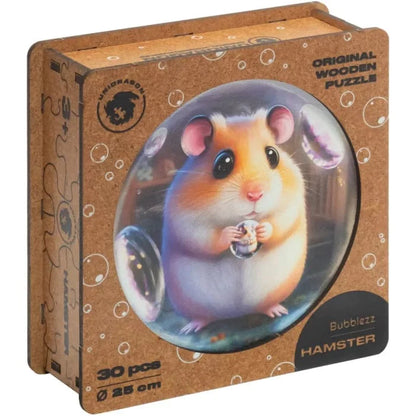 Bubblezz Hamster Wooden Puzzle - 30 Pieces