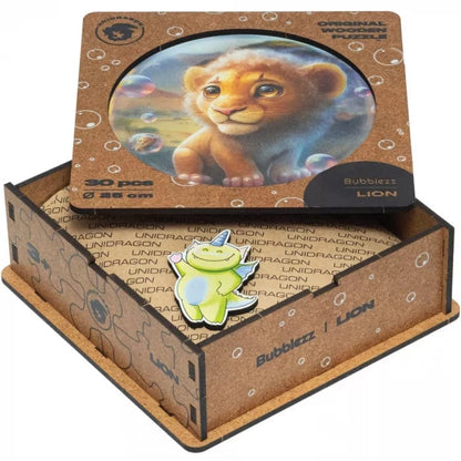 Bubblezz Lion Wooden Puzzle - 30 Pieces